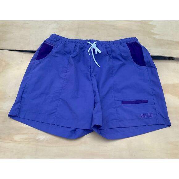 MANRESA Nylon Polyester Spandex Adjustable Waist Shorts Men's Blue SIZE XL - Picture 1 of 7